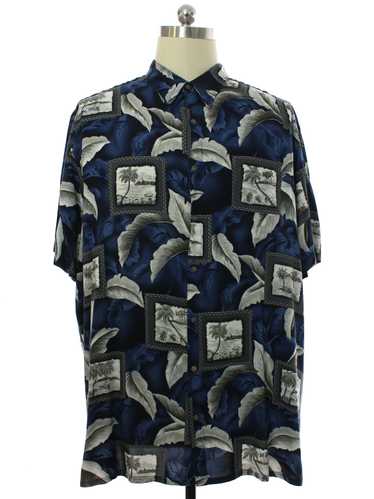 1990's Foundry Mens Rayon Hawaiian Shirt
