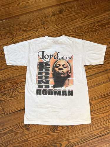 Dennis Rodman Bulls 91 & Michael Jordan 23 Vintage T-Shirt - Listentee