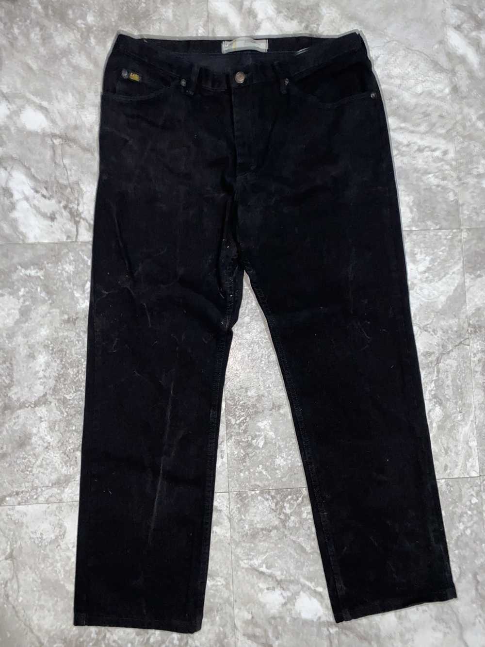 Lee × Vintage Vintage Faded Black Lee Denim Jeans - image 1