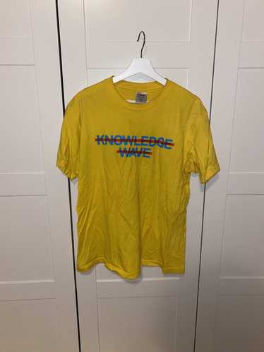 Know Wave Know Wave Knowledge Wave T-Shirt Yellow - image 1
