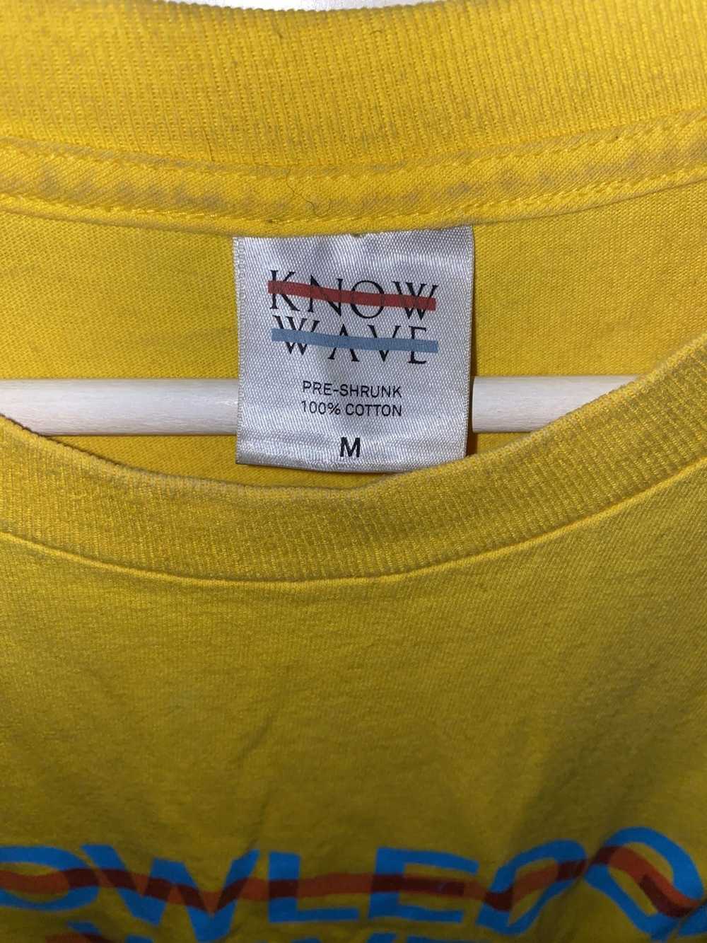 Know Wave Know Wave Knowledge Wave T-Shirt Yellow - image 3