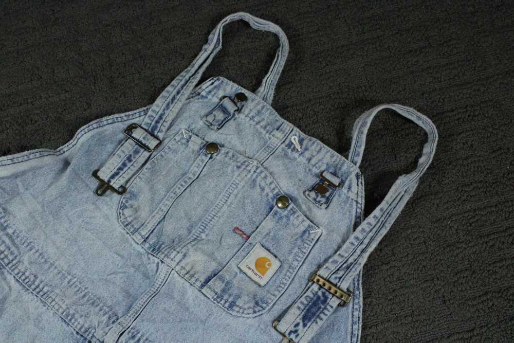 Carhartt × Vintage Vintage Carhartt Denim Coveral… - image 5