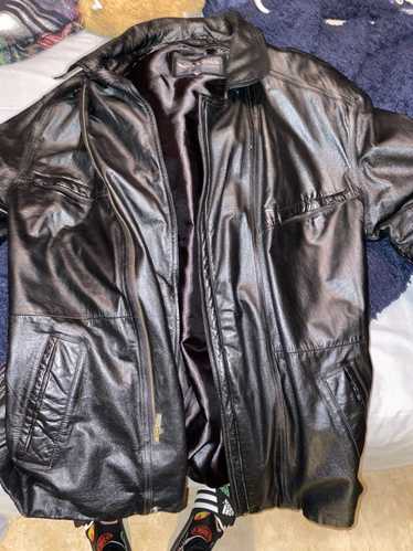 Wilsons Leather Leather half trench
