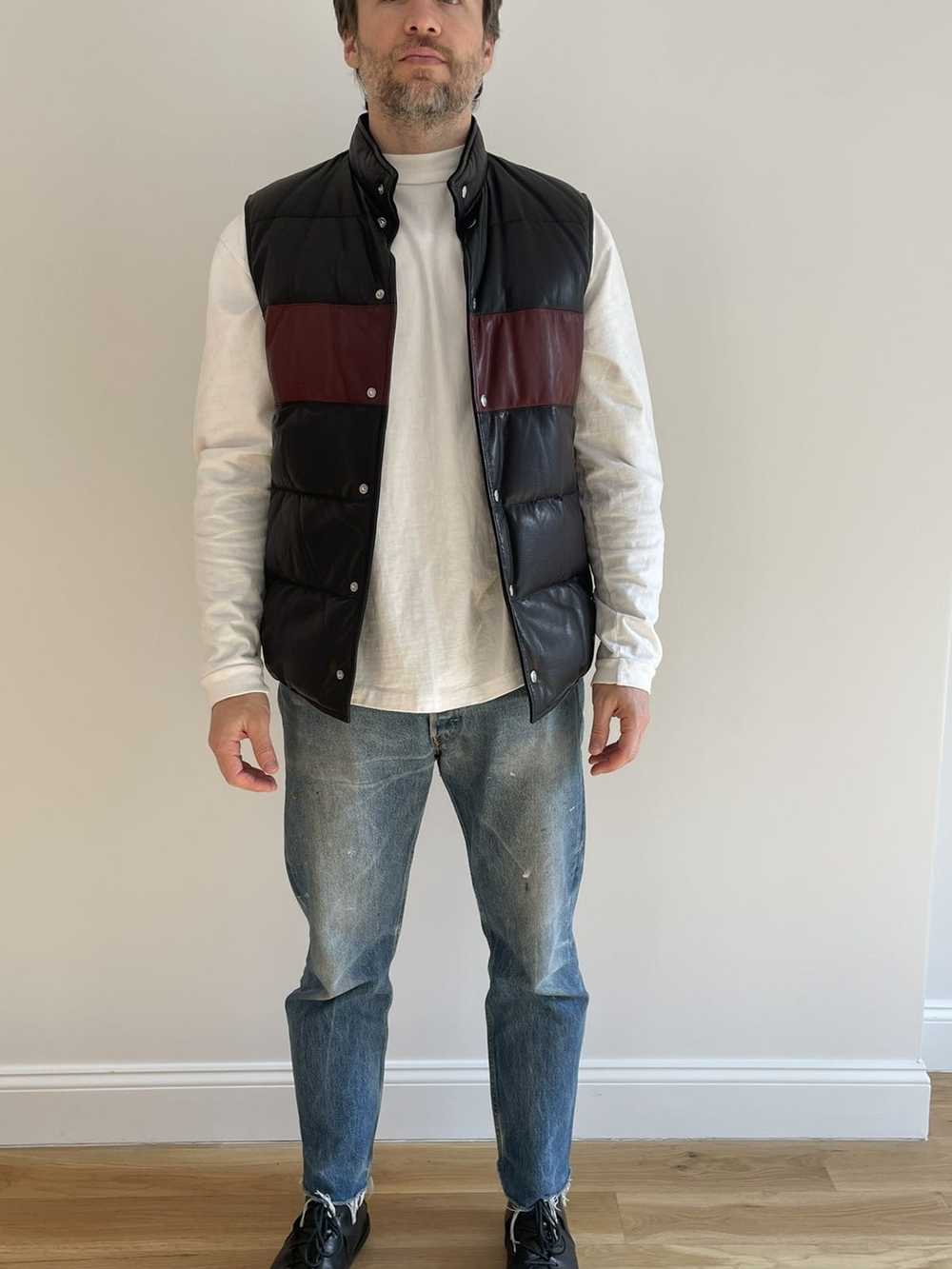 Marni Marni Leather Puffer Vest - image 3