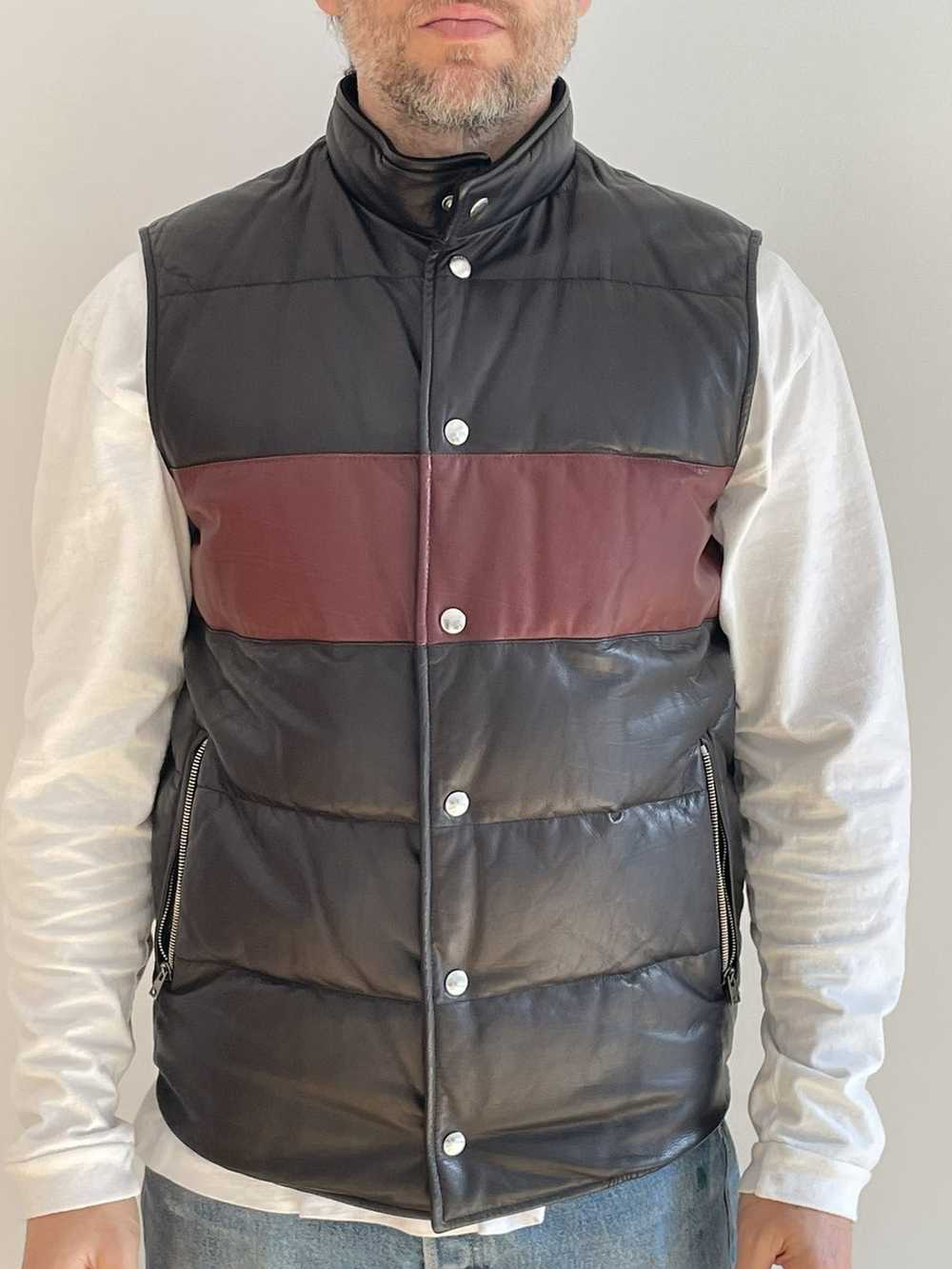 Marni Marni Leather Puffer Vest - image 4