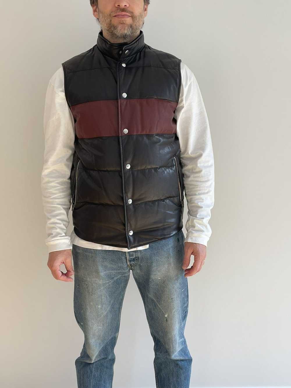 Marni Marni Leather Puffer Vest - image 5