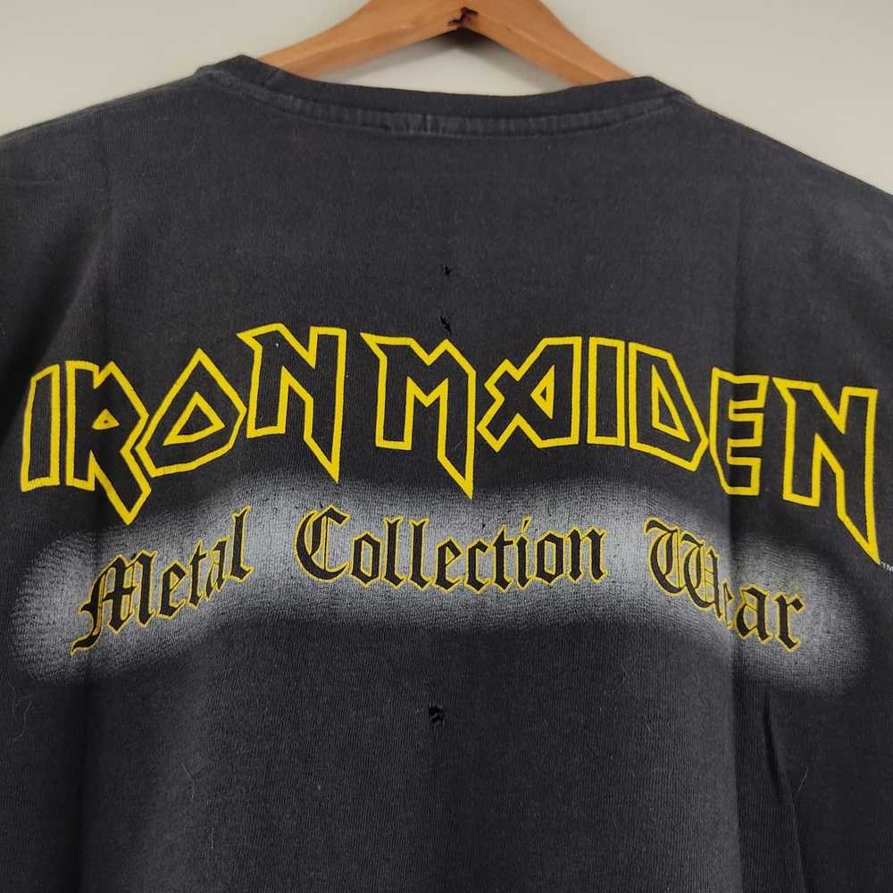 Band Tees × Iron Maiden × Vintage 1985 Iron Maide… - image 3