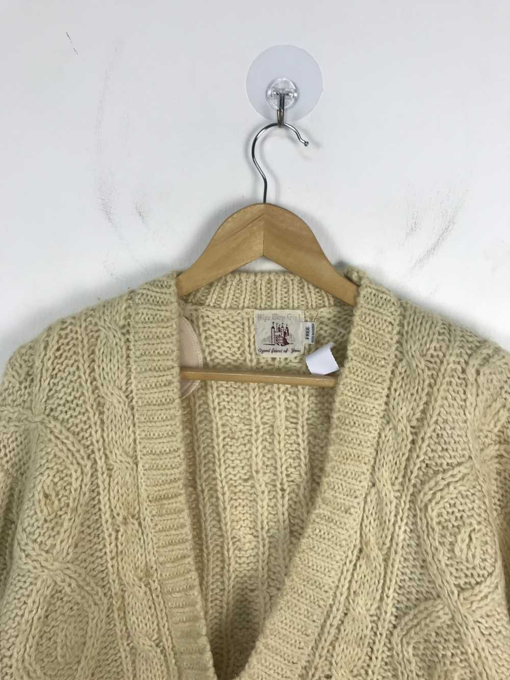 Coloured Cable Knit Sweater × Japanese Brand Mips… - image 2