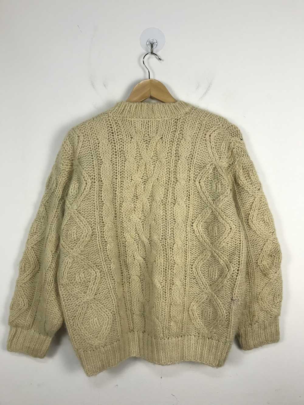 Coloured Cable Knit Sweater × Japanese Brand Mips… - image 7