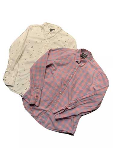 Bonobos Lot Of 2 Bonobos Slim Fit Plaid Ski Button