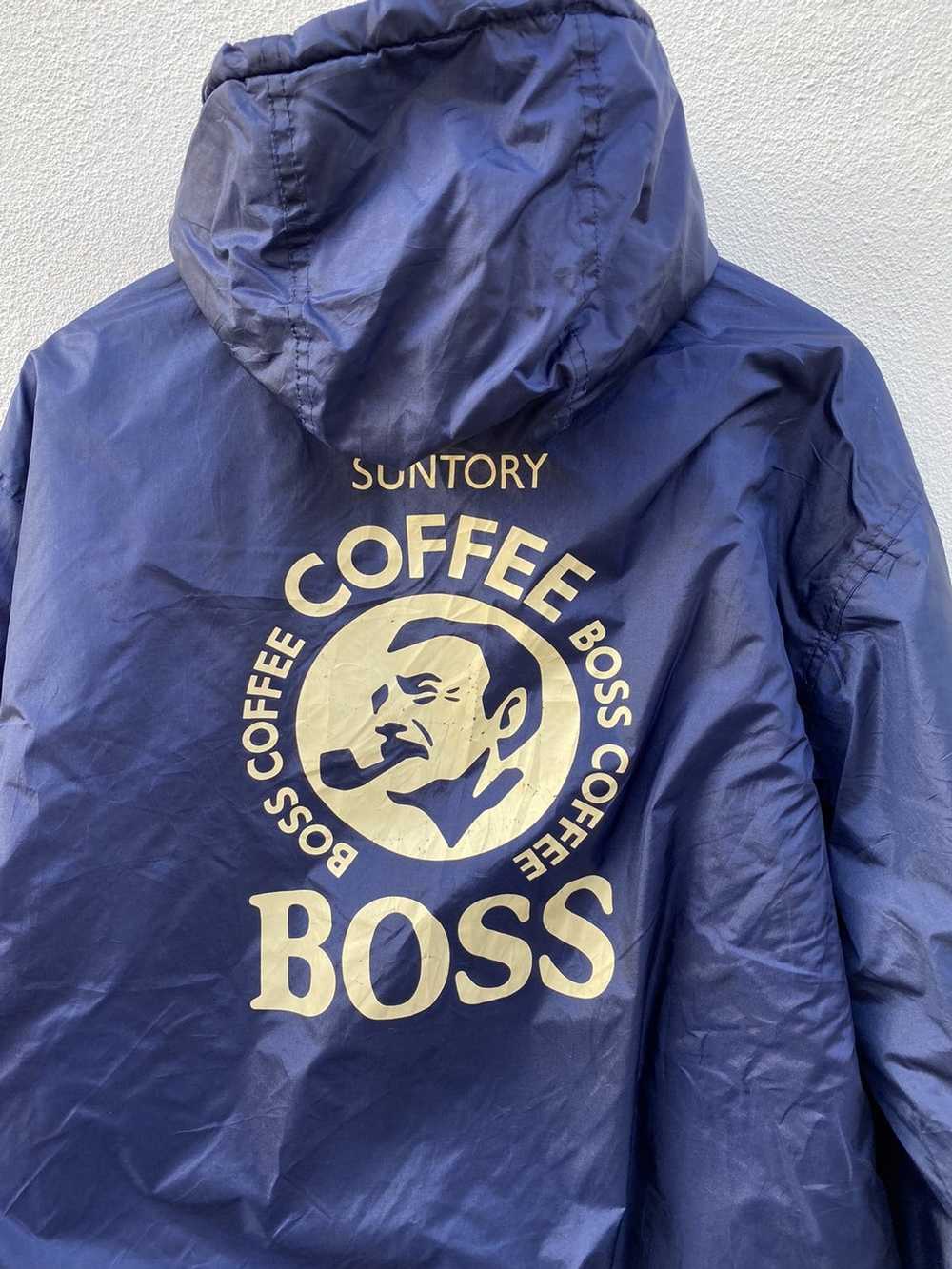 Japanese Brand Suntory boss coffee hoodie parka j… - image 7