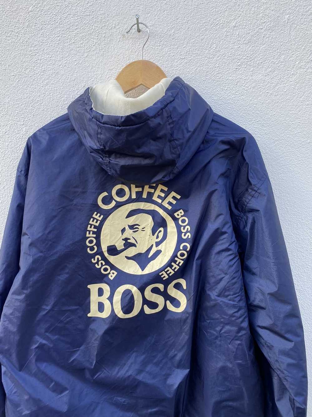 Japanese Brand Suntory boss coffee hoodie parka j… - image 8