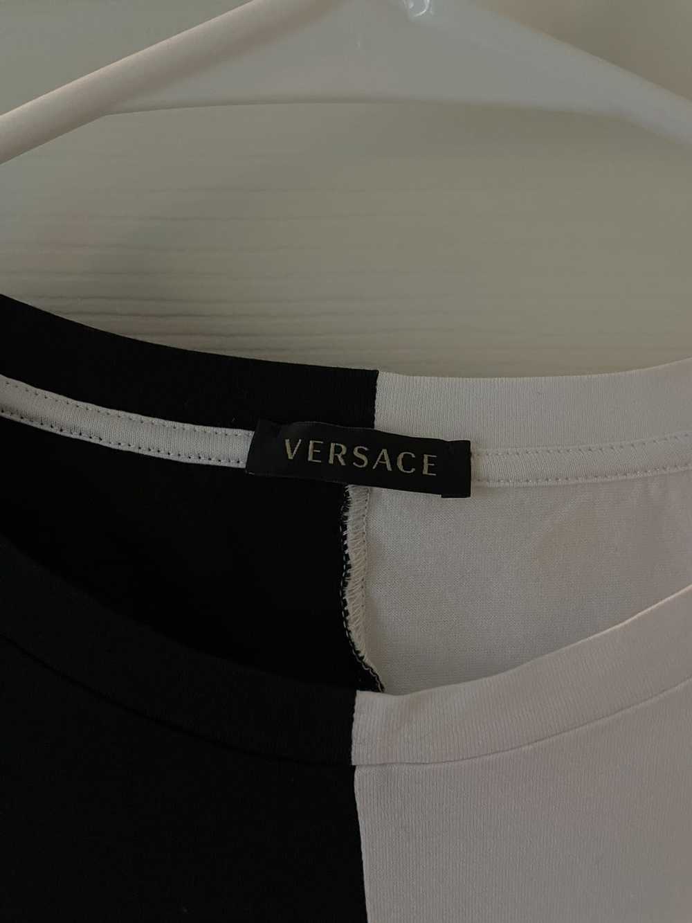 Versace Versace split tee - image 4