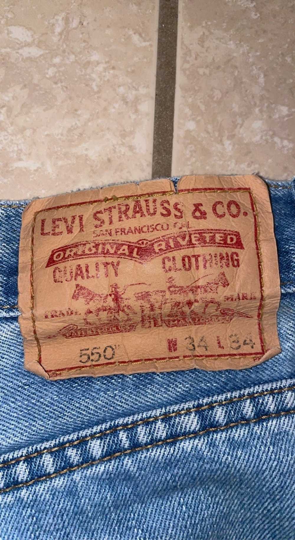 Levi's × Vintage Vintage Levi’s 550 34x34 - image 3