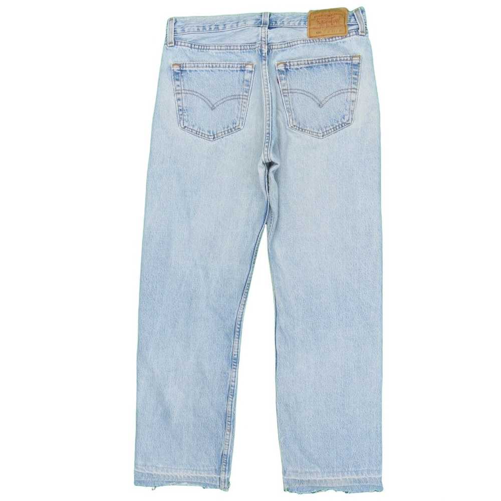 Levi's 1990s Vintage Levis 501 Distressed Jeans 3… - image 2