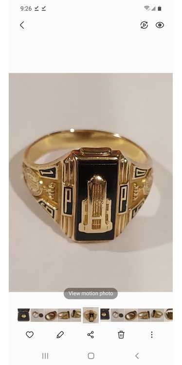 アクセサリー 30s vintage college ring 10k gold 14 アクセサリー 30s vintage college ring 10k gold 14 Vintage