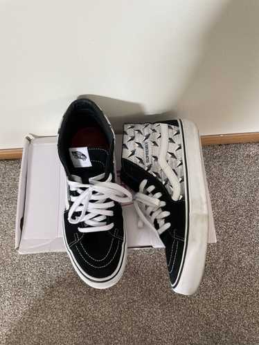 Vans sk8 hi store supreme diamond plate white