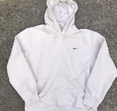 Nike Vintage 90s White Sand Nike Hoodie - image 1