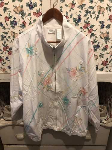 Vintage Vintage 90s Floral Windbreaker