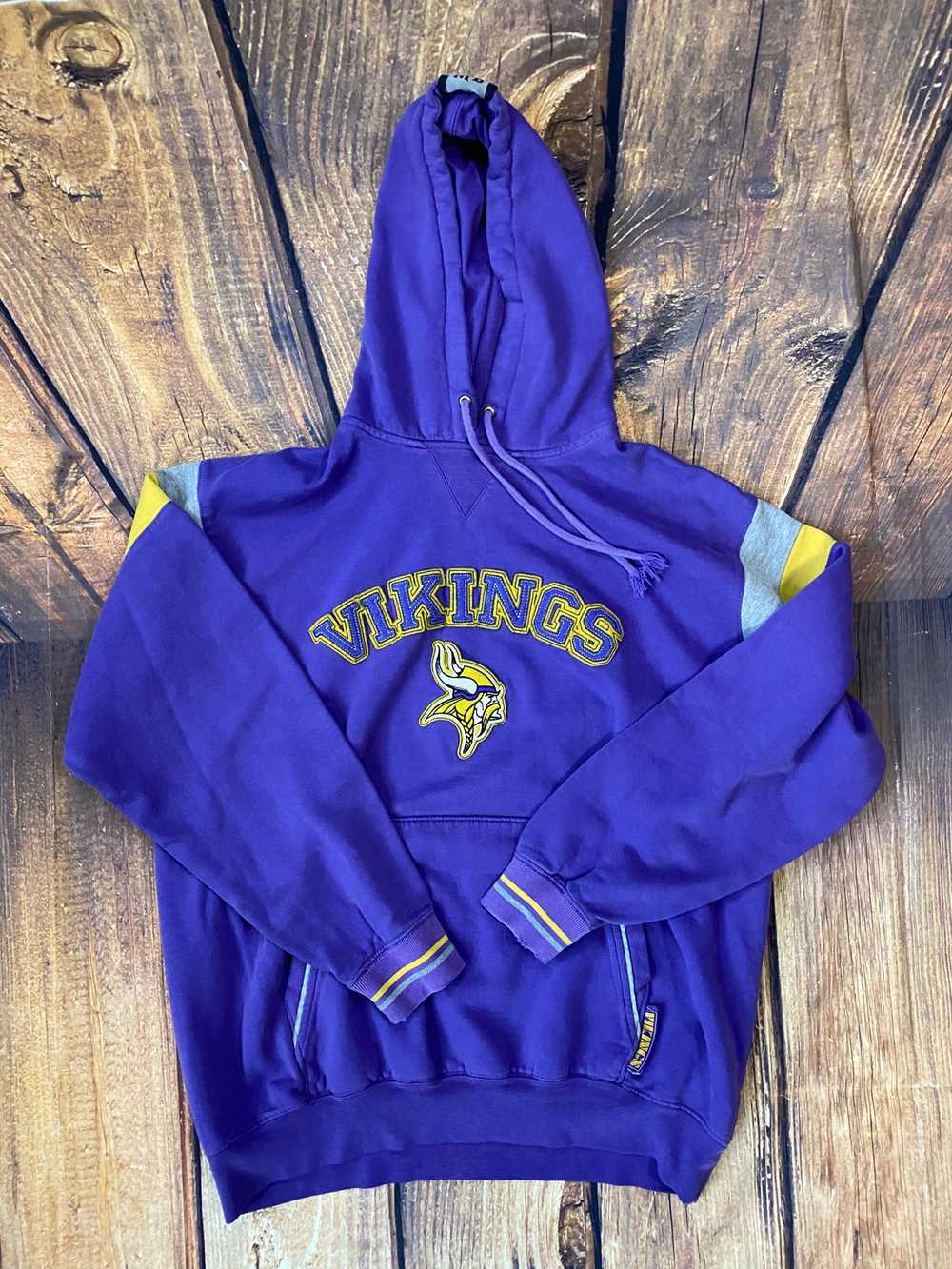 NFL × Vintage Vintage Minnesota Vikings hoodie - image 1