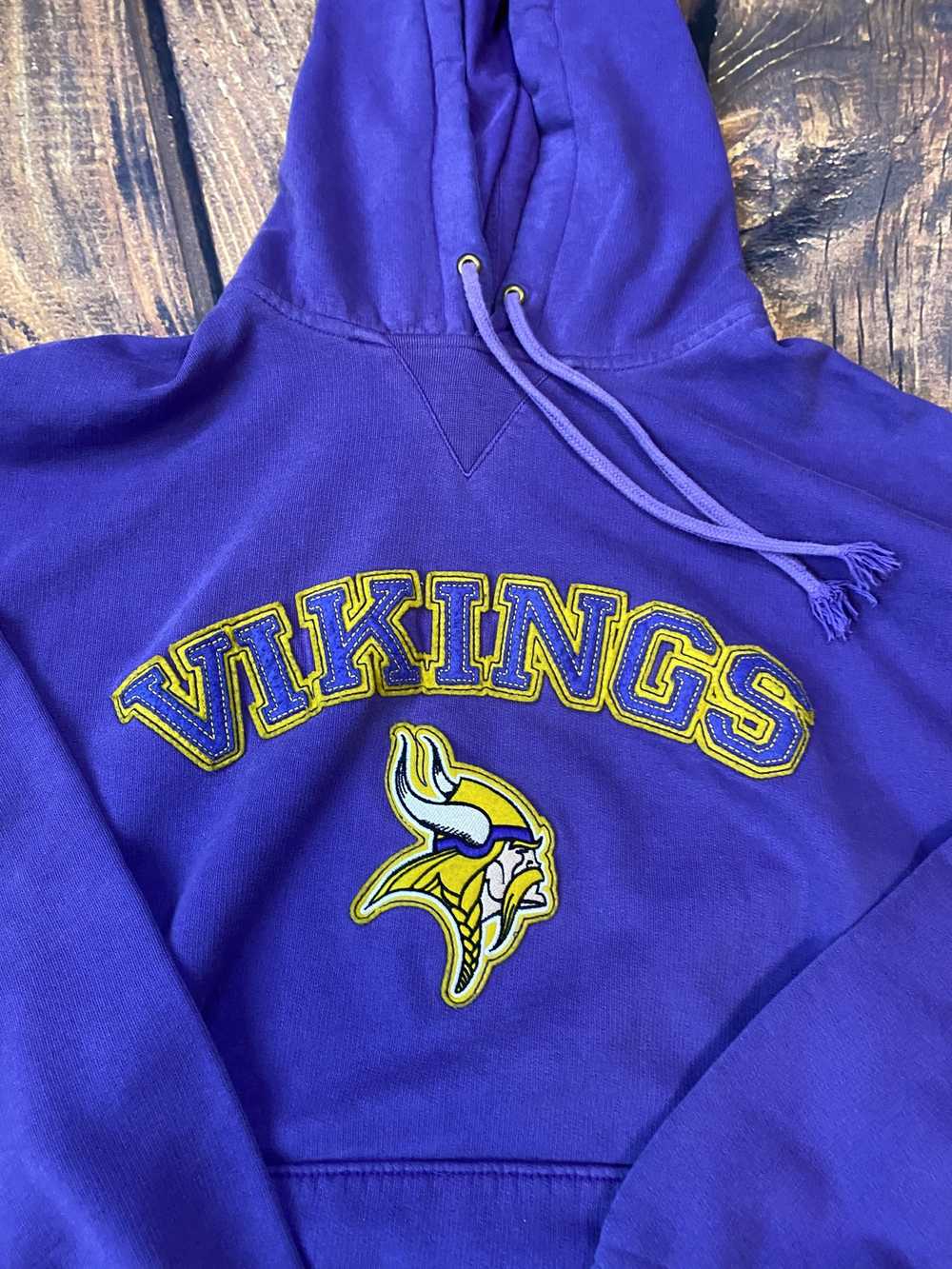 NFL × Vintage Vintage Minnesota Vikings hoodie - image 2