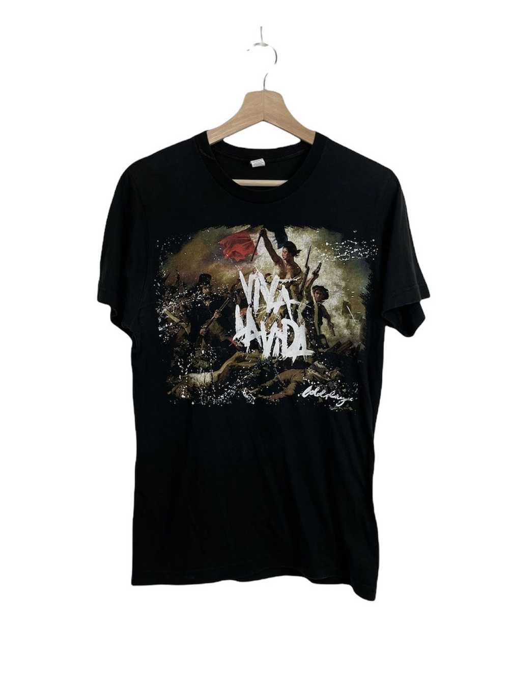 Band Tees × Rock Tees COLDPLAY VIVA LA VIDA TOUR … - image 1