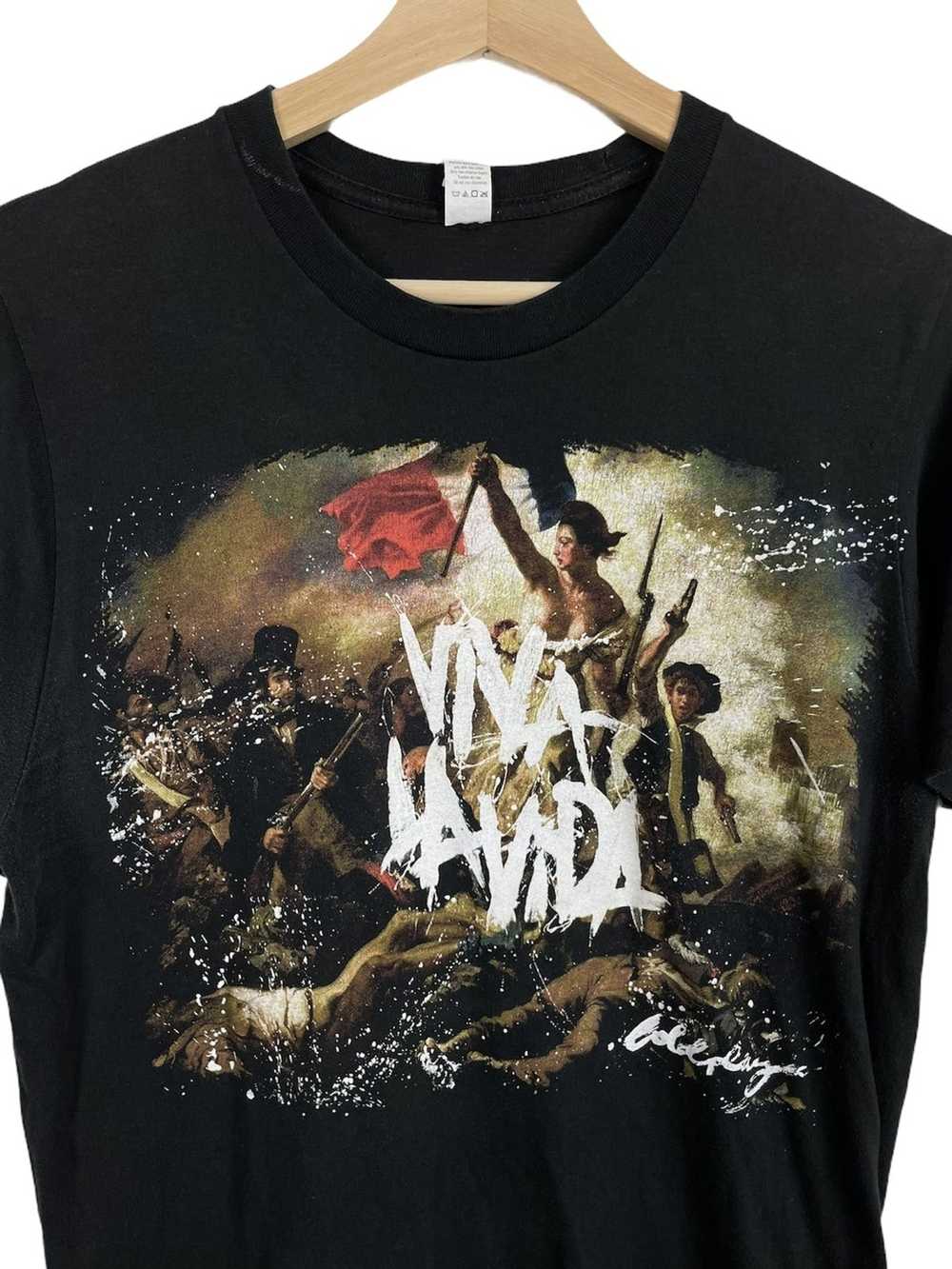 Band Tees × Rock Tees COLDPLAY VIVA LA VIDA TOUR … - image 3