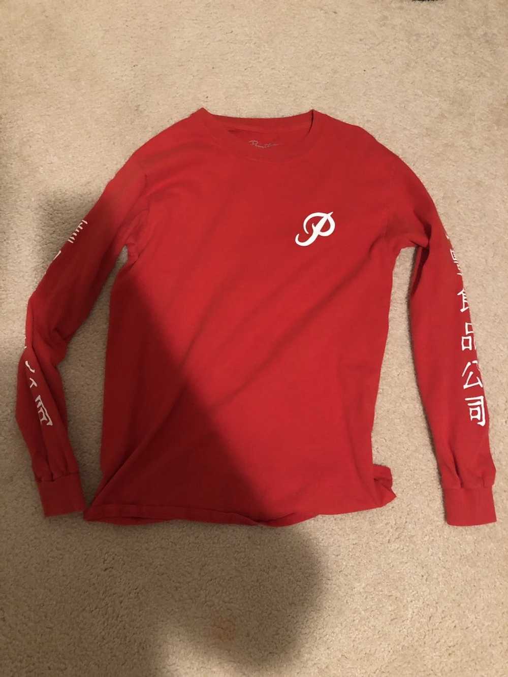 Primitive Primitive x Sriracha red long sleeve sh… - image 1