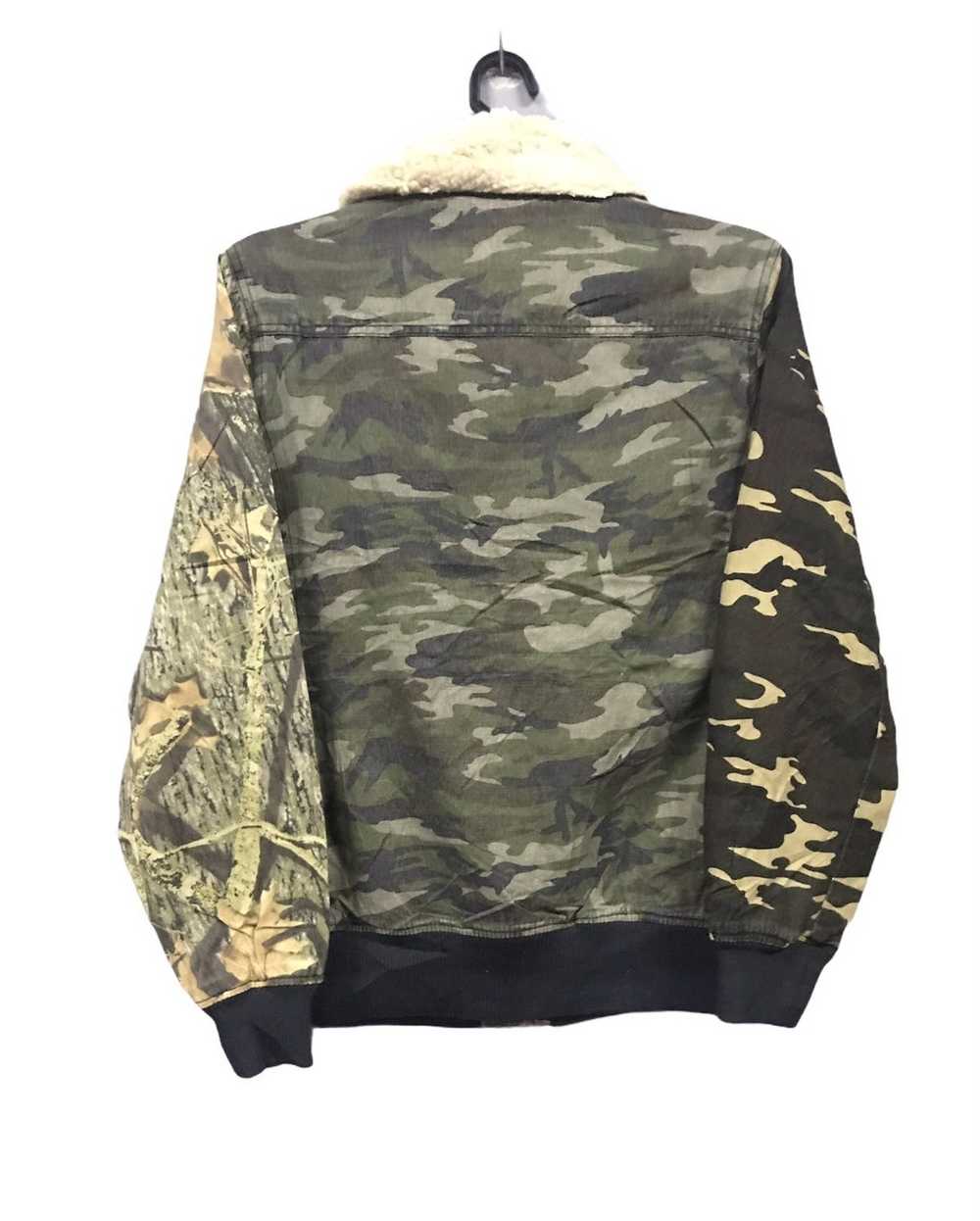 Designer Rare Camo Combination Jacket - image 2