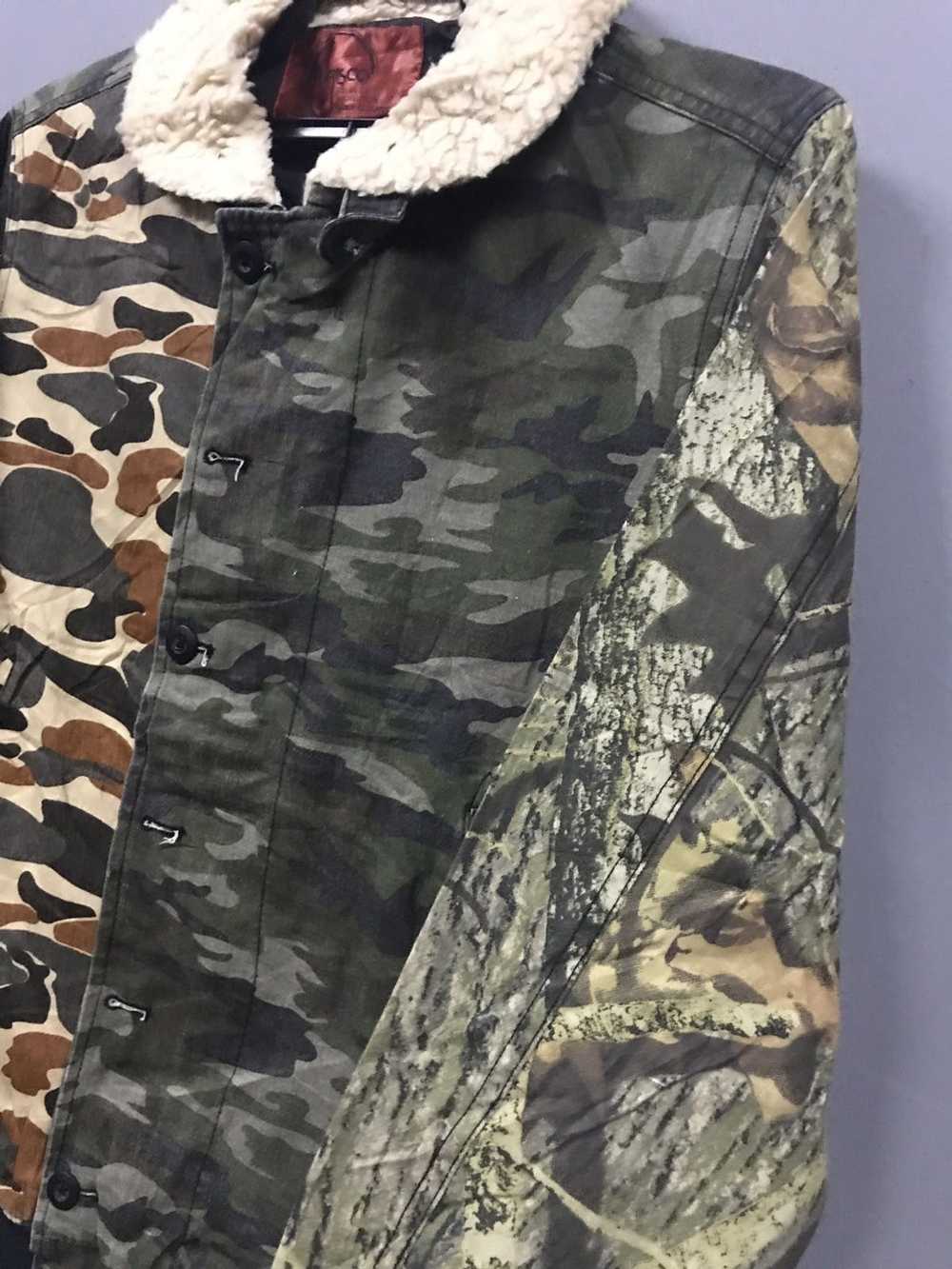 Designer Rare Camo Combination Jacket - image 4