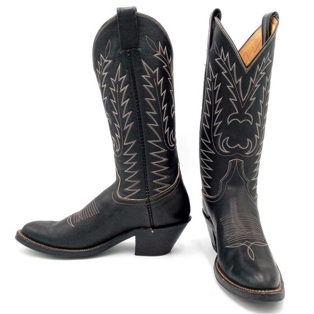 Unlisted Laramie Cowboy Boots Size 8.5 A Very Nar… - image 1