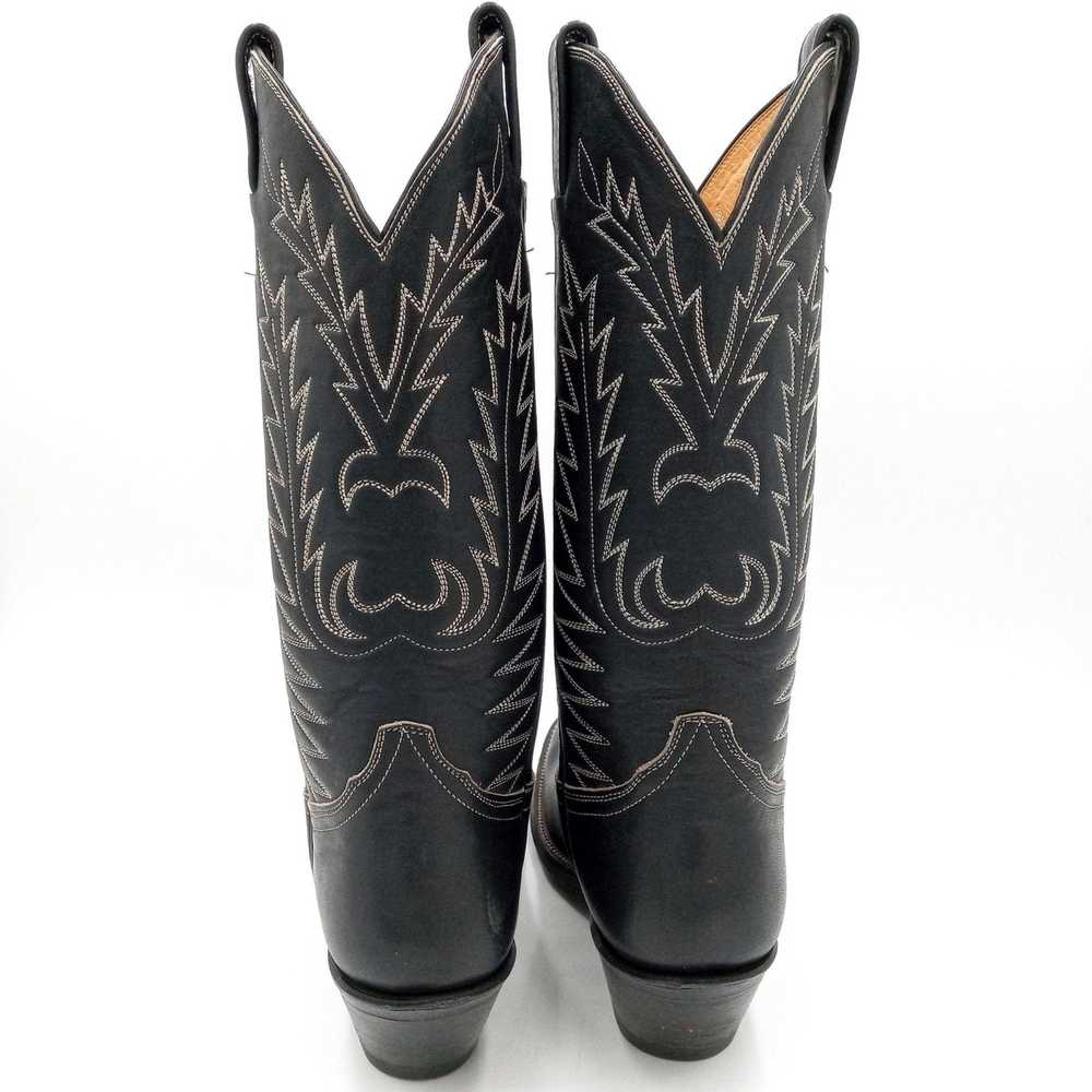 Unlisted Laramie Cowboy Boots Size 8.5 A Very Nar… - image 3