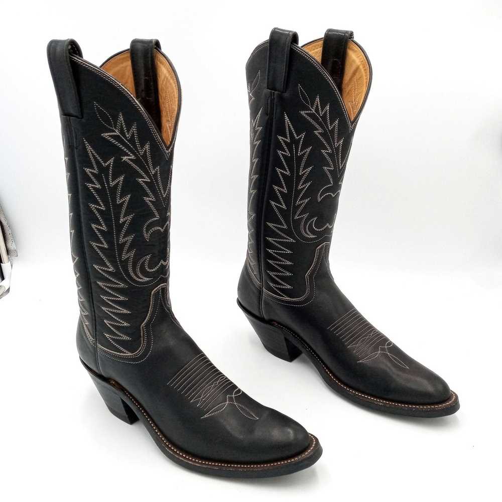 Unlisted Laramie Cowboy Boots Size 8.5 A Very Nar… - image 9