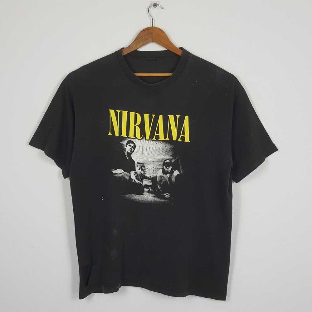 Nirvana × Rock T Shirt × Vintage Vintage Nirvana … - image 1