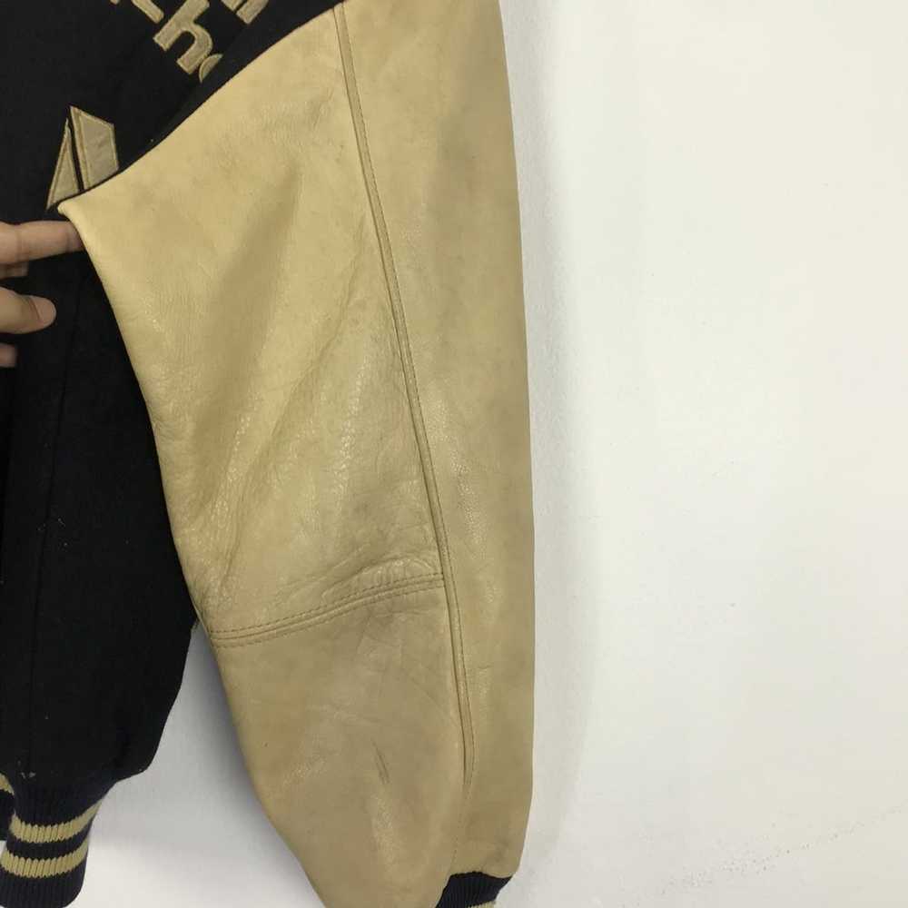 Varsity Jacket × Vintage 💣OFFER Vtg VAN JAC Patc… - image 9