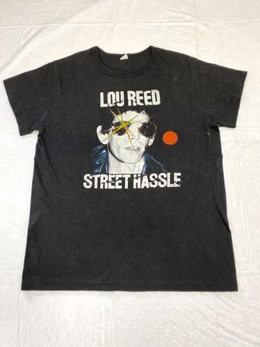 1970s Lou Reed Street Hassle Arista Records t-shir