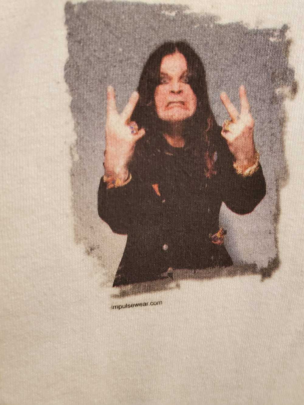 2002 Ozzy Osbourne Tee Size XL - image 4