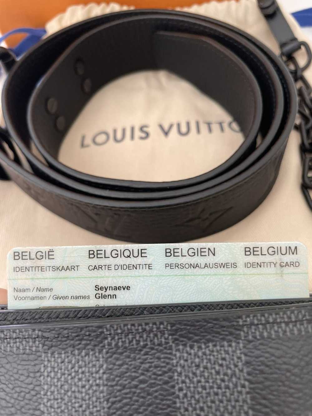 louis vuitton signature belt
