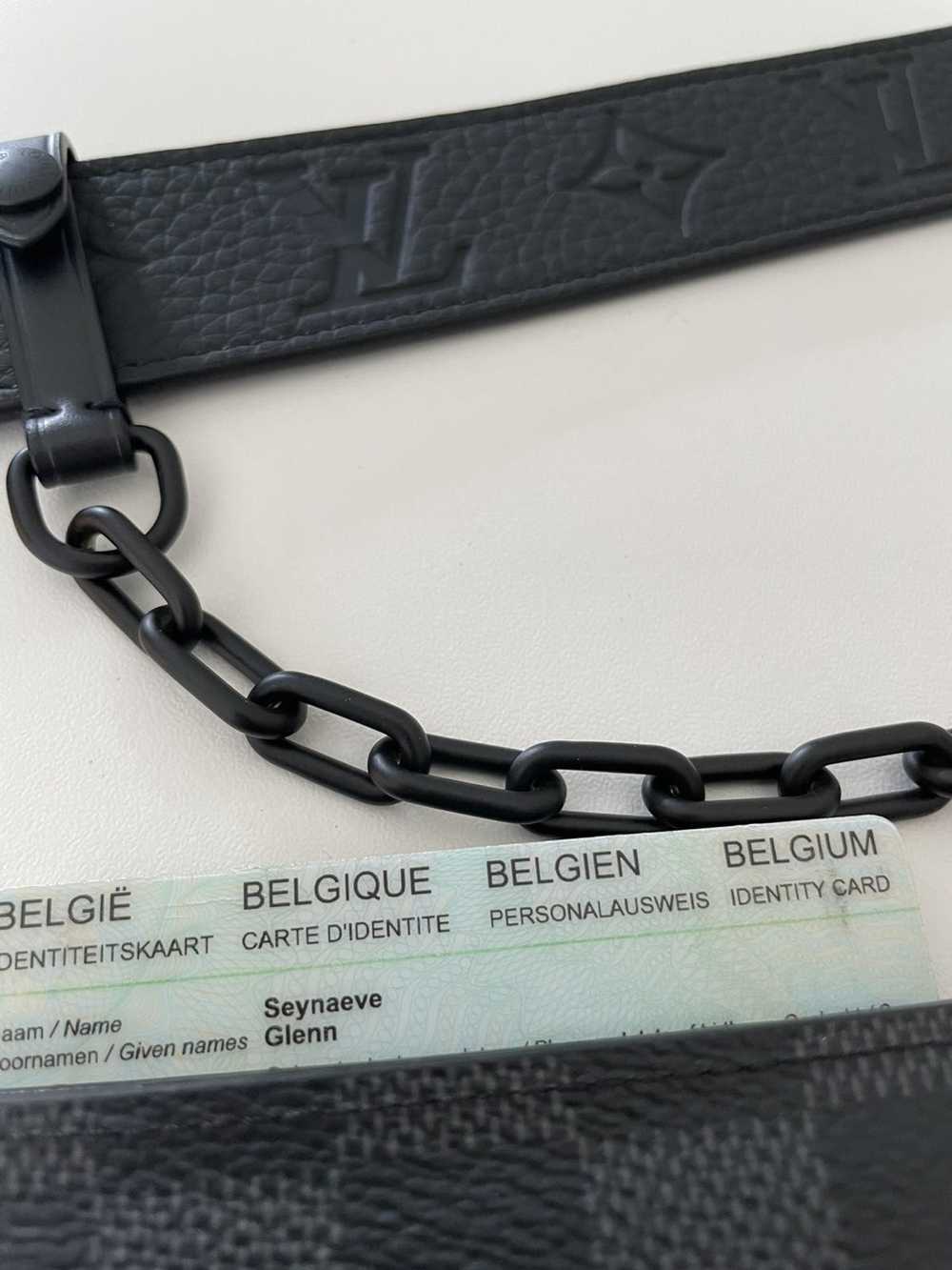 louis vuitton signature belt