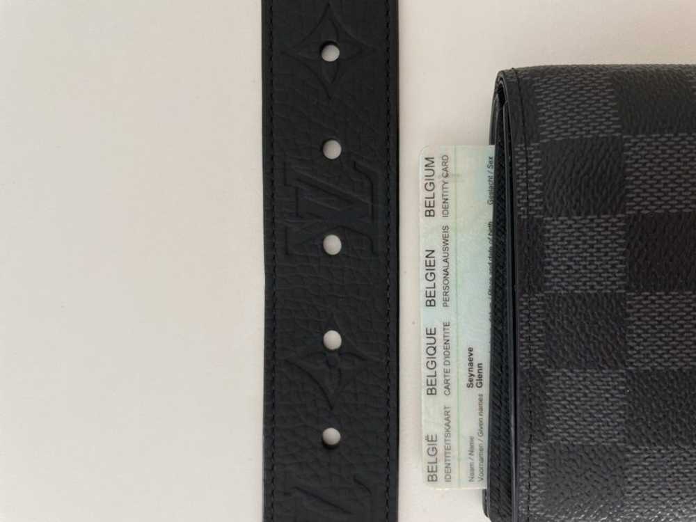 louis vuitton signature belt