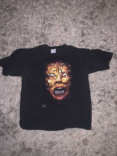 Vintage 2001 Thirteen Ghosts Black Movie T Shirt P