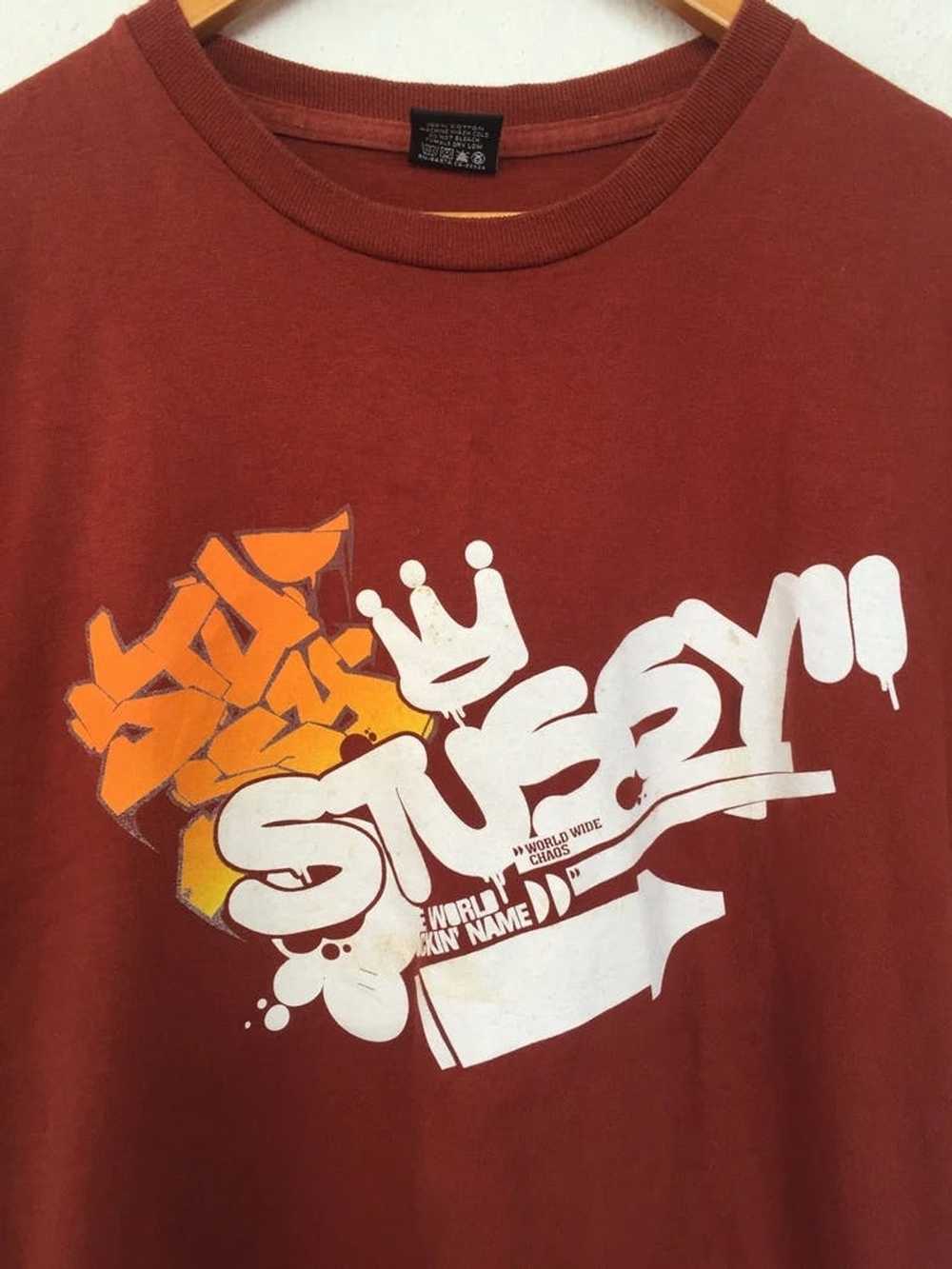 Stussy STUSSY WORLD WIDE CHAOS GRAFFITI - image 5