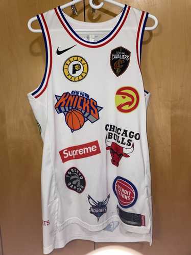 NBA × Supreme NBA Nike Supreme Teams Authentic Jer