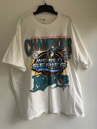 MLB × Vintage Florida Marlins World Series tee