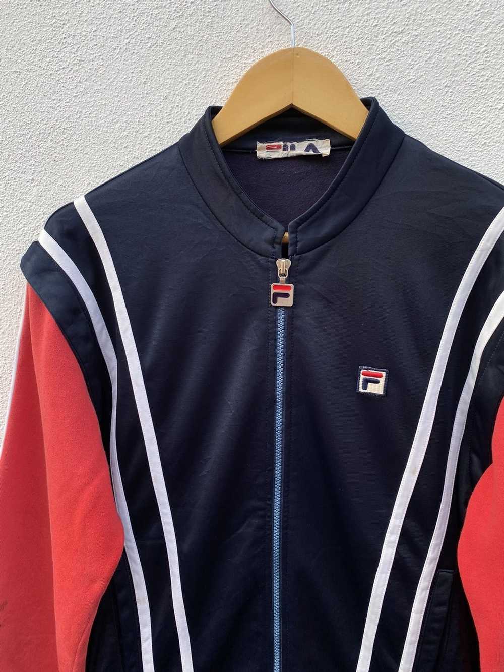 Fila × Vintage Vintage Fila jacket vest 2 in 1 - image 3