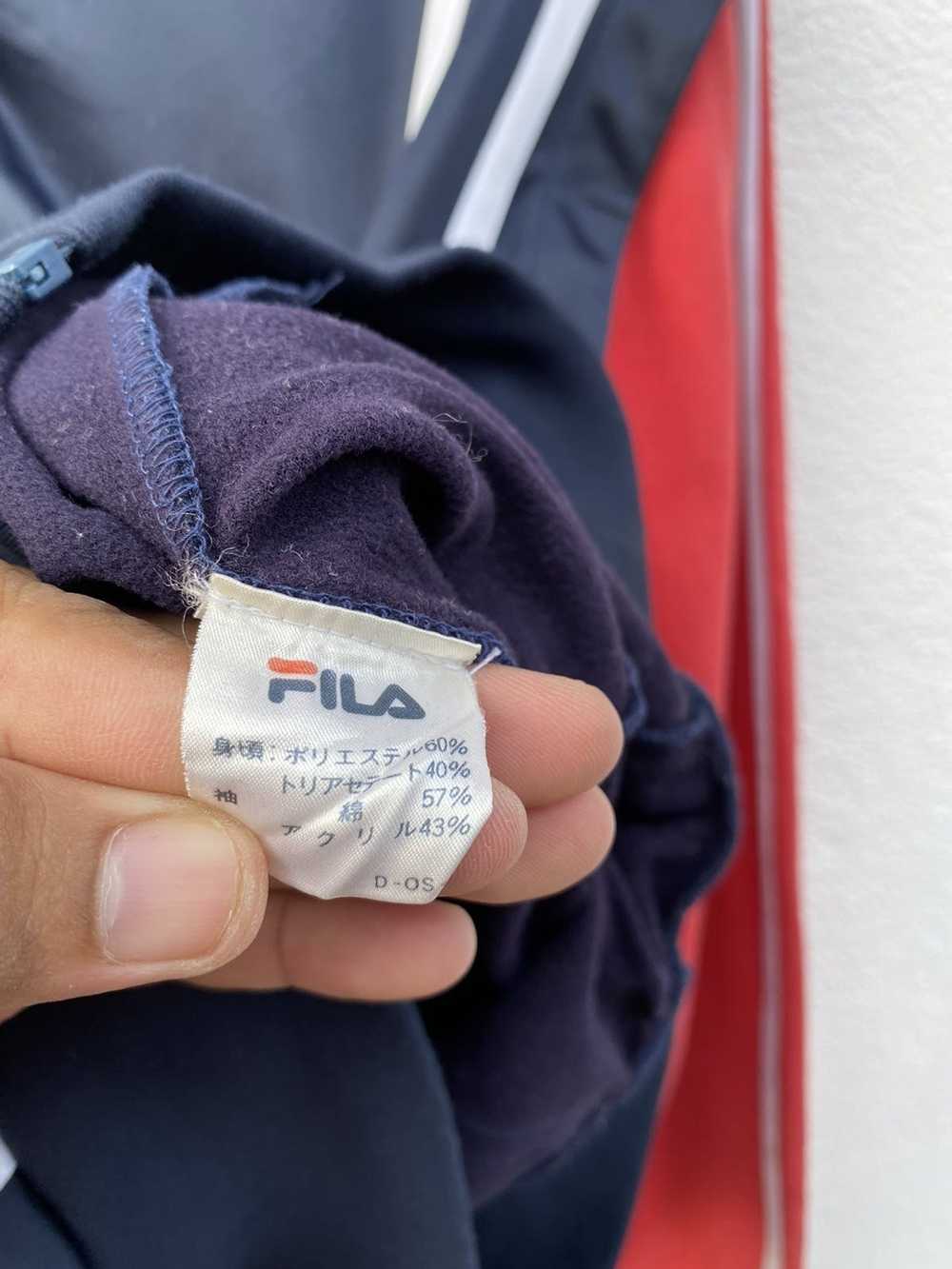 Fila × Vintage Vintage Fila jacket vest 2 in 1 - image 5