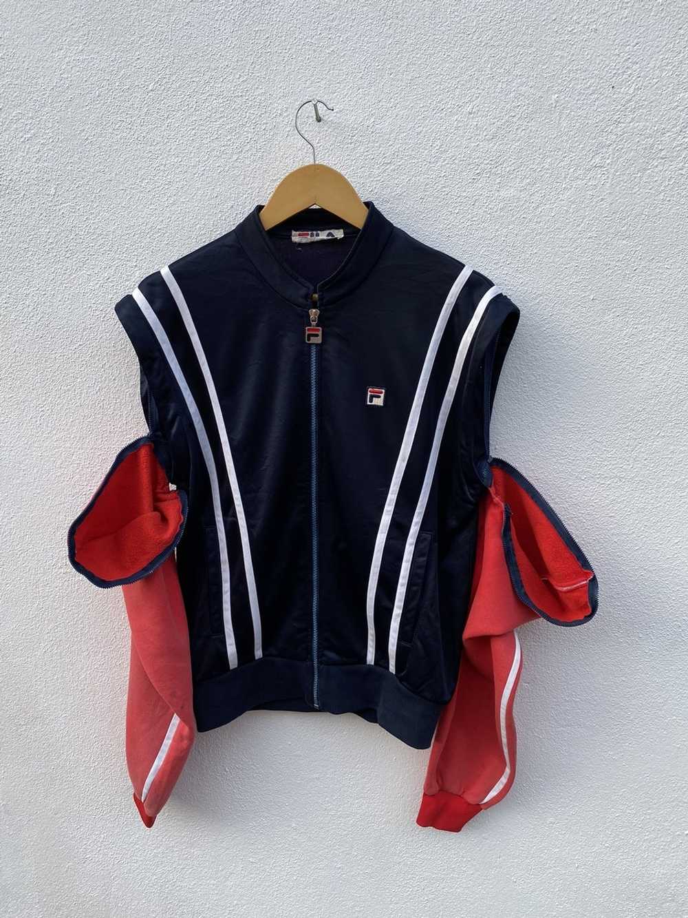 Fila × Vintage Vintage Fila jacket vest 2 in 1 - image 9