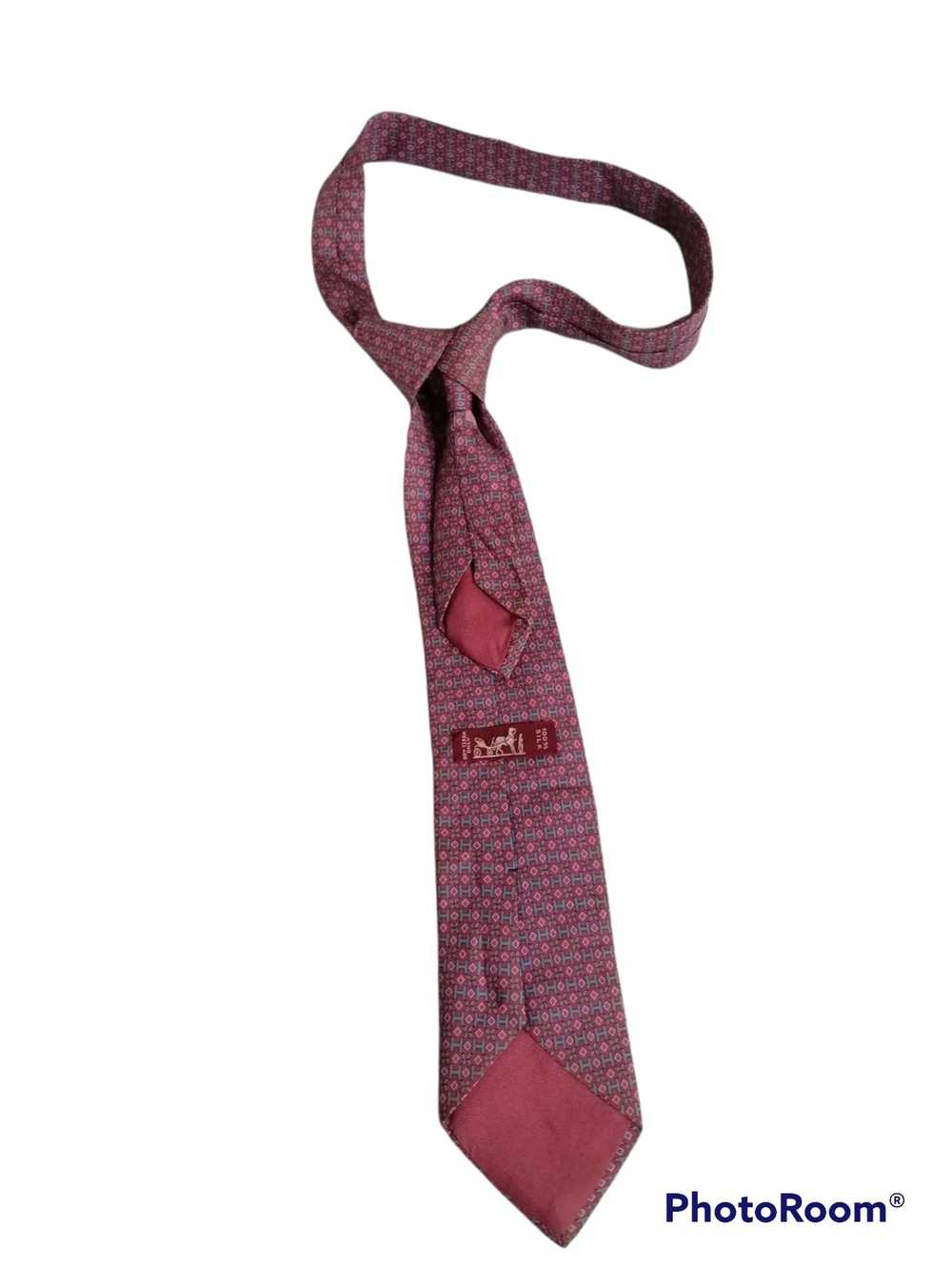 Hermes × Luxury Hermes Silk Tie France - image 2