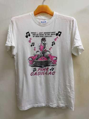 Band Tees Vintage Bruce Springsteen Pink Cadillac… - image 1