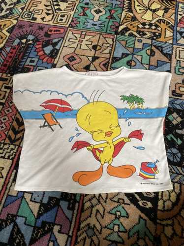 Disney × Vintage Vintage 1985 Disney tweety womans